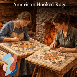 American hooked rugs by rugs on net