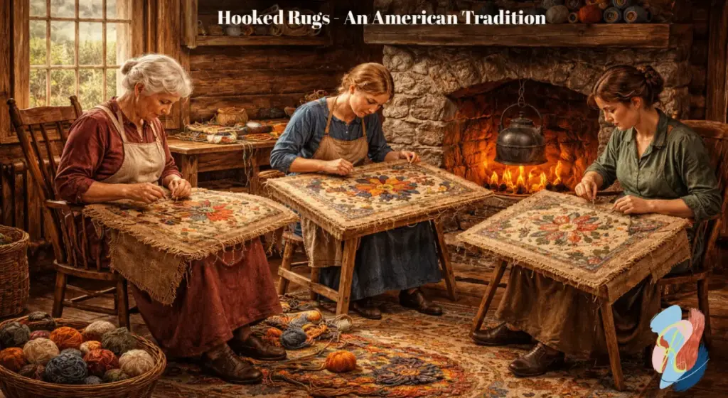 Hooked rugs - an american tradition
