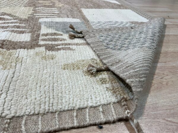 Nina oriental multicolor hand knotted wool rug - image 3