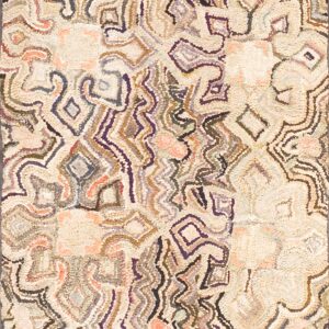 Intricate abstract pattern in muted colors.