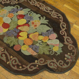 Colorful floral design on dark background