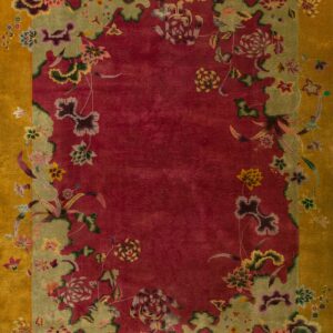 Colorful floral design on rich background