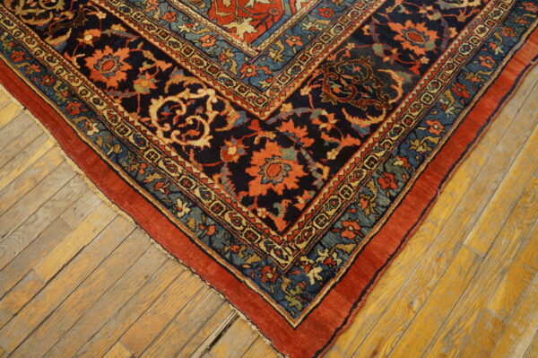 Colorful intricate persian rug design