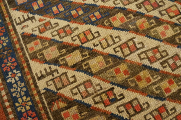 Antique caucasian - ganjeh caucasian knotted rug - image 6