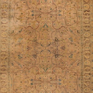 Antique Indian Oversized Room Size Wool Rug