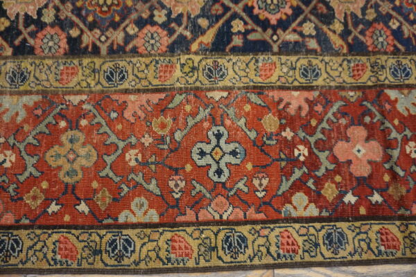 Antique joshaqan persian knotted rug - image 6