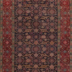 Antique Joshaqan Persian Knotted Rug