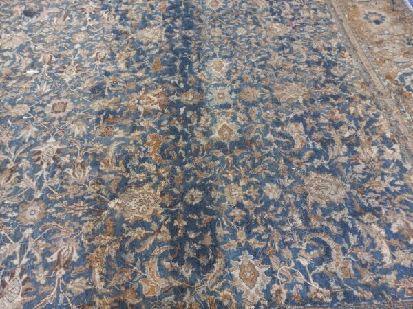 Antique large bibikabad persian knotted rug - image 4