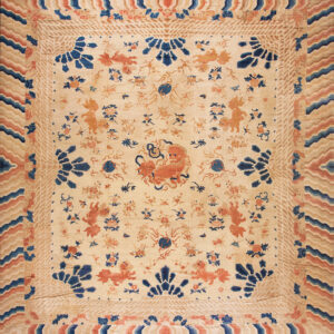 Intricate floral design with vibrant colors