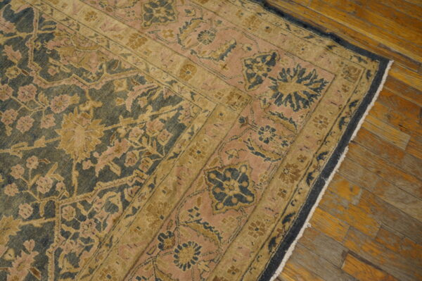 Antique malayer oversized room size wool rug - image 5