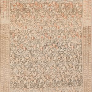 Intricate floral pattern on faded background