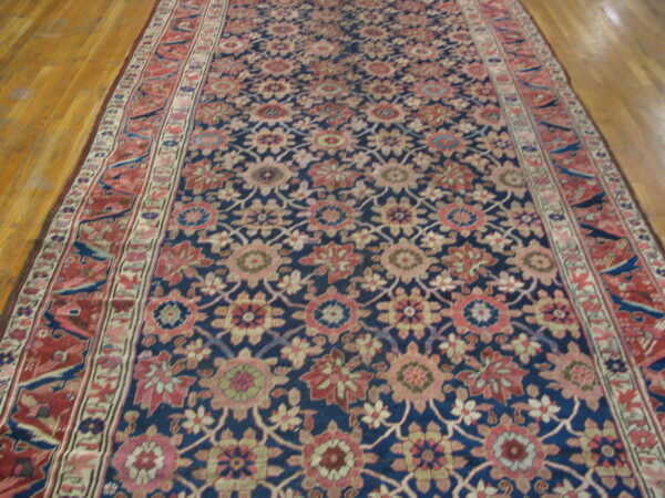 Colorful floral patterned persian rug