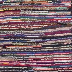 Colorful striped textile pattern design.