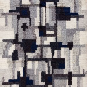 Abstract geometric pattern in muted colors