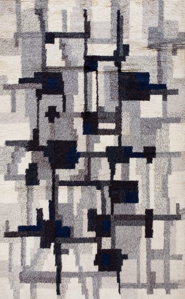 Abstract geometric pattern in muted colors