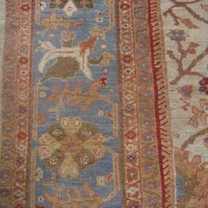 Colorful floral and animal patterns.