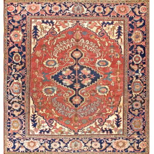 Intricate floral design on vibrant background