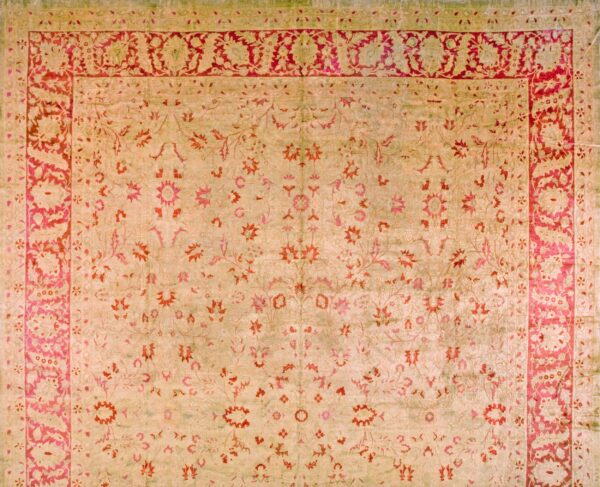 Elegant floral design in soft colors.