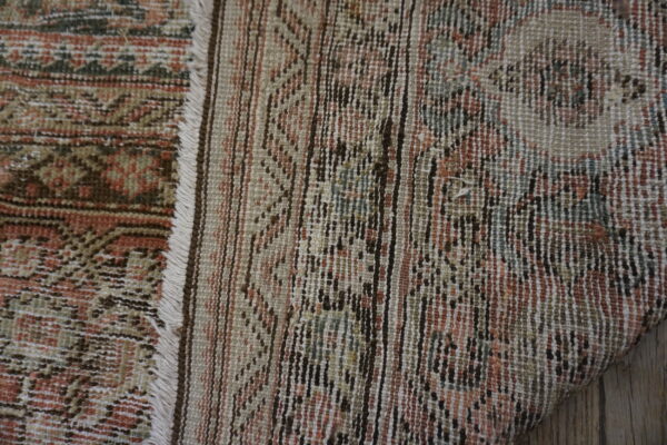 Casual worn distressed antique oversized shabby chic persian sultanabad rug - image 8