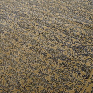 Intricate floral pattern on ivory background