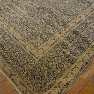 Intricate floral pattern on ivory background