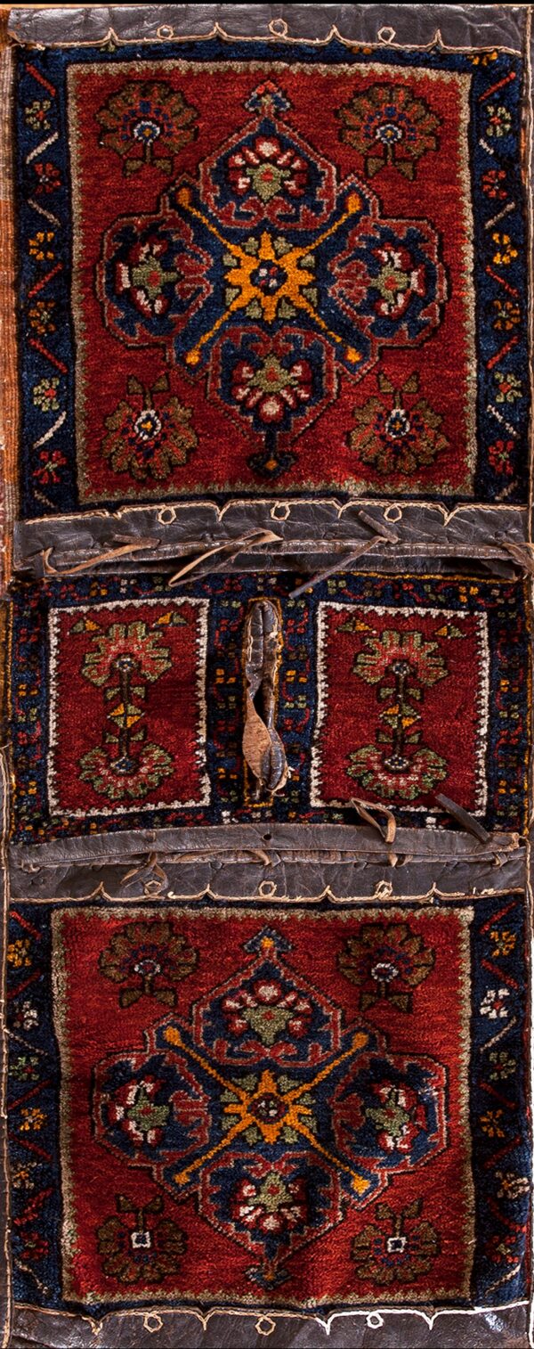 Antique turkish - anatolian turkish knotted rug