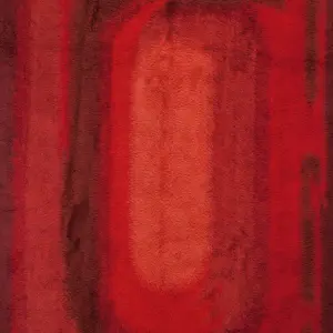 Vintage Mid Century Modern Swedish Scandinavian Red Room Size Shag Rya Rug by Rugs On Net