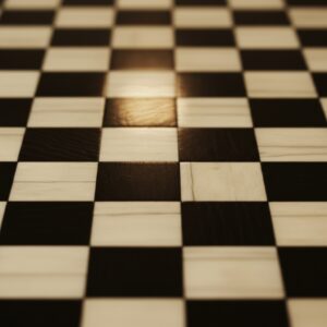 Close-up view of alternating dark and light squares on a surface, showing texture and shallow depth of field – by rugs on net