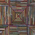 Multicolor jewel tone rug colors by rugsonnet