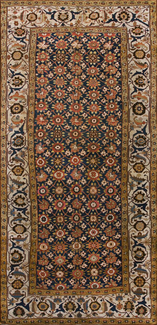 Early 19th century tribal mina khani design antique northwest persian gallery rug