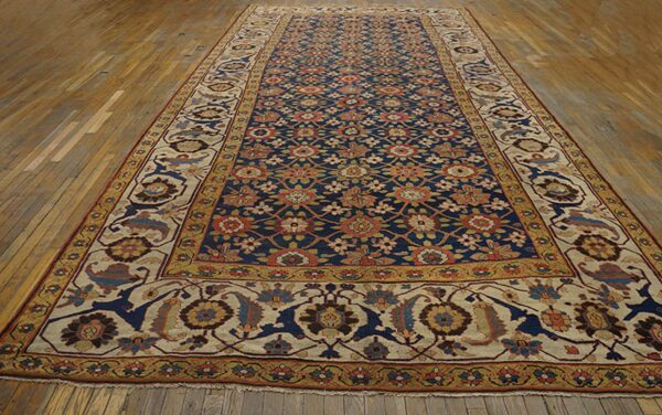Early 19th century tribal mina khani design antique northwest persian gallery rug - image 2