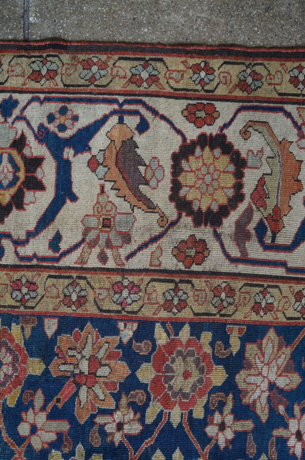 Early 19th century tribal mina khani design antique northwest persian gallery rug - image 5