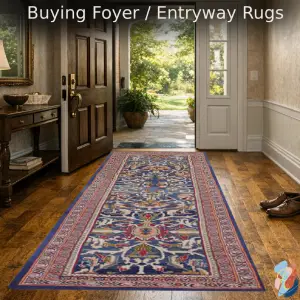 Foyer entryway rug by rugs one net
