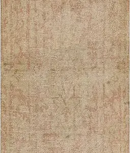 Light Coral Color Antique Allover Tribal Pattern Turkish Oushak Hallway Runner Rug by Rugs On Net