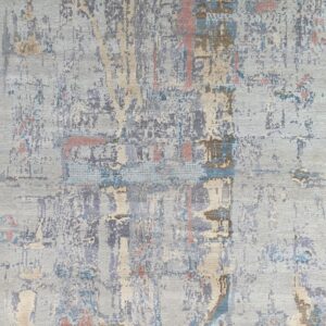 Clara Stylish Multicolor Hand-Knotted Wool Rug