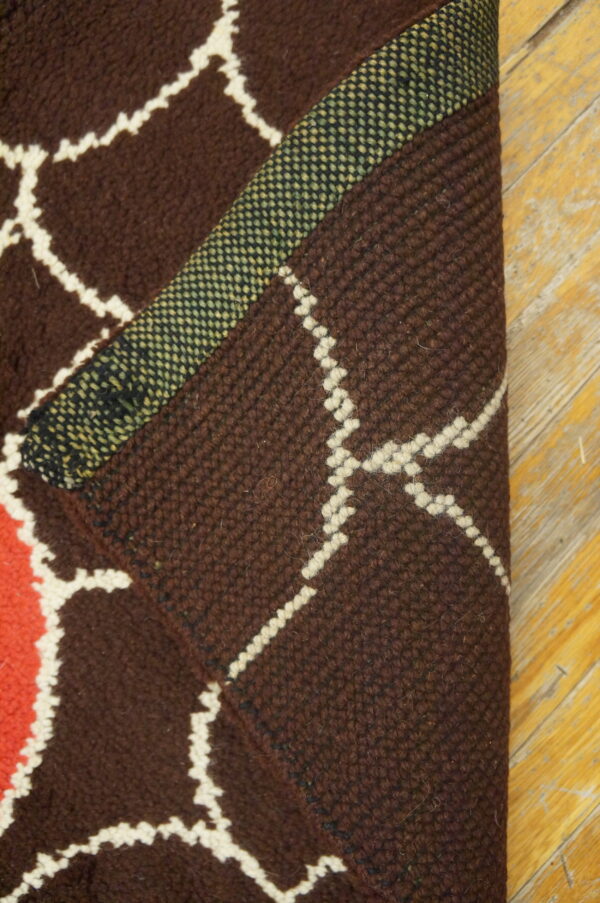 Rare antique classic european art deco design english room size carpet - image 7