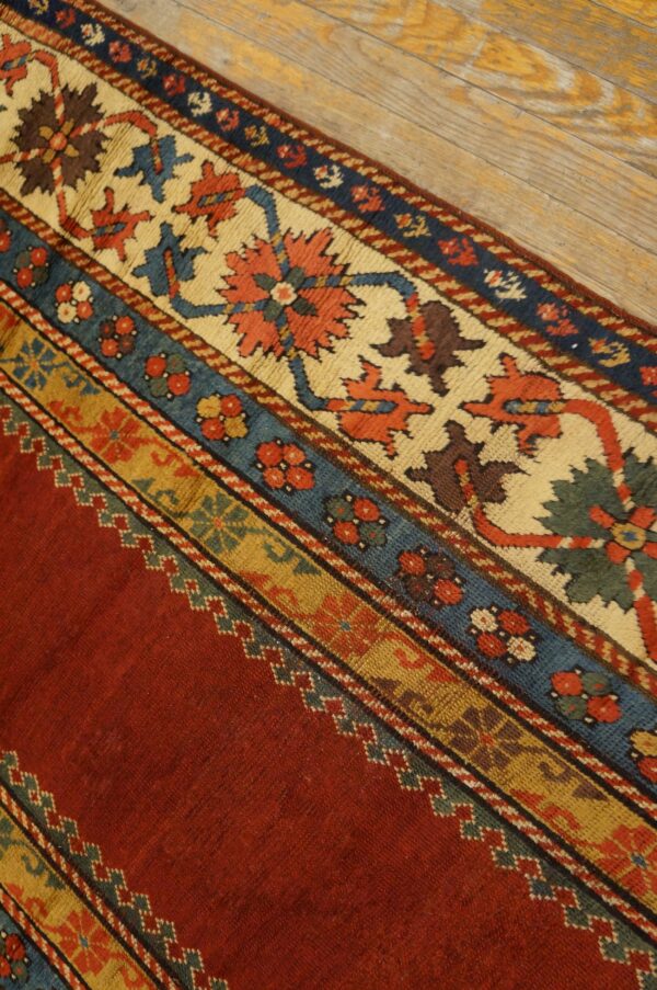 Mid 19th century caucasian kazak carpet
