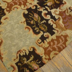 Close-up of the floral pattern on the Aubusson style rug by Rugs On Net. by Rugs On Net