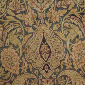19th Century Persian Kerman Laver Carpet