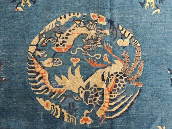Early 20th century chinese peking carpet