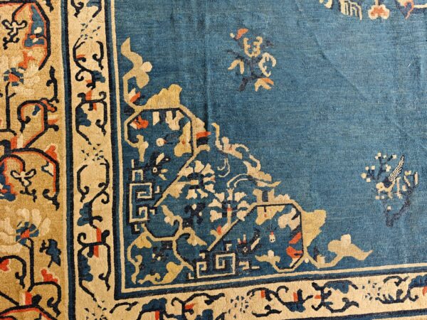 Early 20th century chinese peking carpet