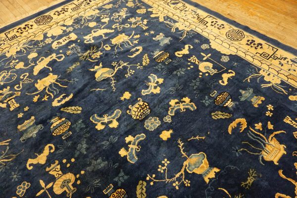 Early 20th century chinese peking carpet ( 8'2'' x 10'4'' - 250 x 315 )