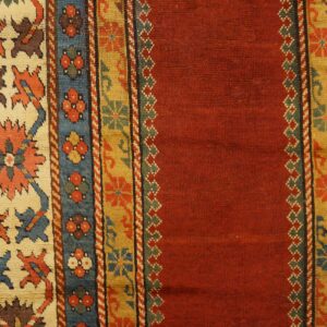 Mid 19th Century Caucasian Kazak Carpet