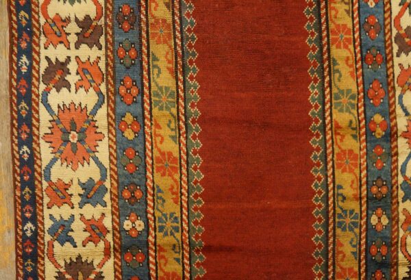 Mid 19th century caucasian kazak carpet