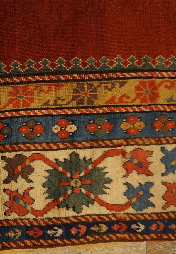 Mid 19th century caucasian kazak carpet