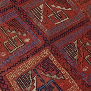 19th Century Caucasian Verneh Flat-Weave Carpet