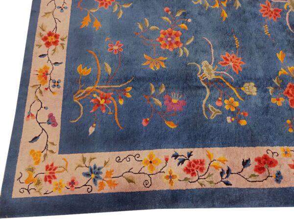 Antique chinese art deco rug
