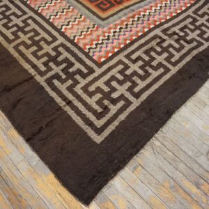 Early 20th Century N. Chinese Mongolian Carpet