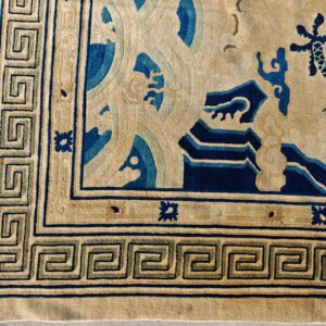 19th Century Chinese Peking Dragon Carpet