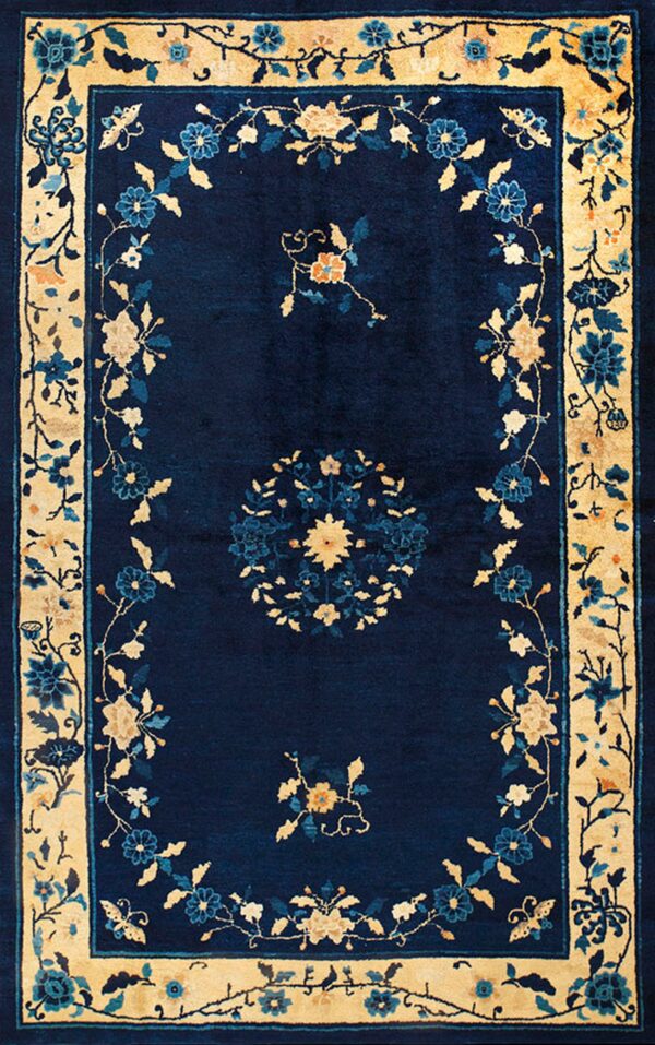 Early 20th century chinese peking carpet